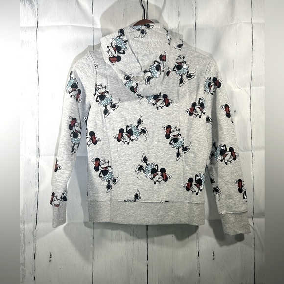 Disney Toddler Fleece Full Zip Up Hoodie Sweatshirt Outdoor Minnie Mouse XS 4/5 - Picture 3 of 10